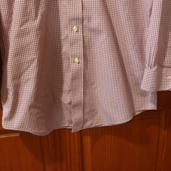 Vintage Brooks Brothers Red Checked Shirt Upcycle Project DIY Sewing Craft 16 - Picture 4 of 13